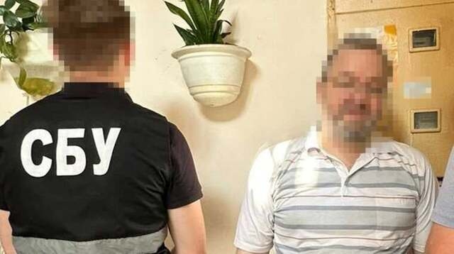 Задержанный СБУ человек